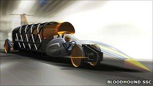 Bloodhound cutaway (Bloodhound SSC)