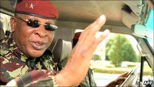 Guinea military ruler Gen Sekouba Konate (after voting in June)