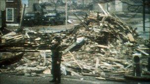 Aftermath of McGurk's Bar bombing