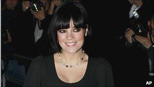 Lily Allen at GQ Awards 2010