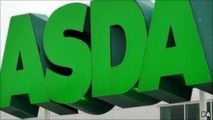 Asda sign