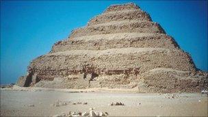 Stepped Pyramids at Saqqara, Egypt