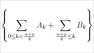 Formula used in calculating pi digits