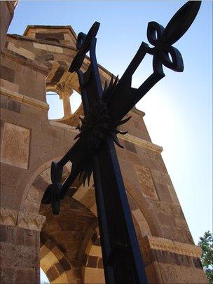 Cross at the Church of the Holy Cross