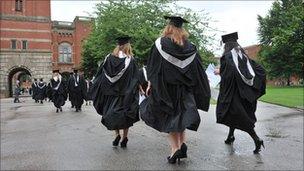 Graduates at the University of Birmingham