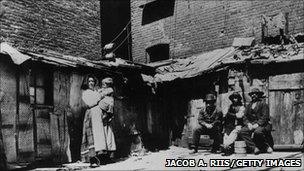 19th Century New York slum