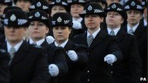 Police passing out parade