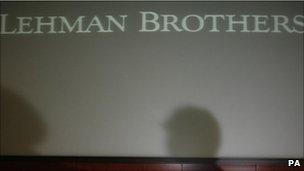 Lehman Brothers sign