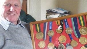 Willie Wood and some medals