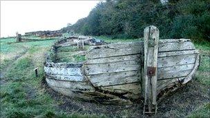 Abandoned boat