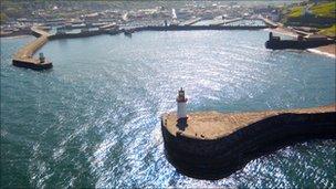 Whitehaven Harbour - PIC: Brian Sherwen