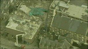 Footage of Deal bombing in 1989