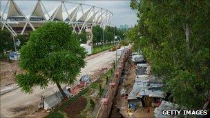 main stadium in Delhi