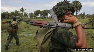 Sri Lankan soldier