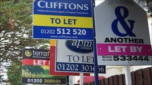 Lettings boards