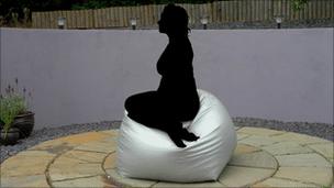 Silhouette of shortlisted Folkestone Mermaid candidate