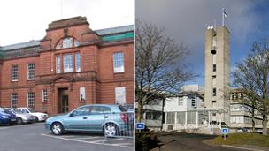 Dumfries and Galloway Council and Scottish Borders Council picture by Walter Baxter