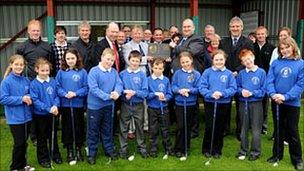 The opening of its new facilities at Llanymynech Golf Club following the legacy fund investment