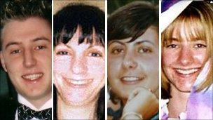 David Foulkes, Anat Rosenberg, Mihaela Otto and Carrie Taylor (left to right)