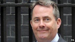 Defence Secretary Liam Fox