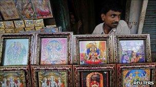 A shop in Ayodhya