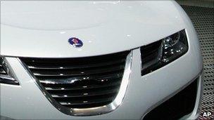 Saab Aero X concept car at the Geneva motor show