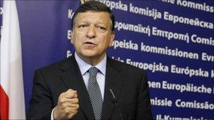 European Commission president, Jose Manuel Barroso