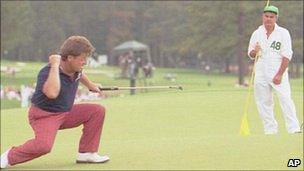 Ian Woosnam winning the 1991 US Masters