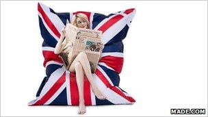 Union Jack Piggy Bag from Made.com