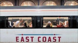 An East Coast train