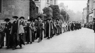 Oxford academics 1922