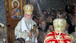 Enthronement of Patriarch Irinej, Pec, 3 Oct 2010