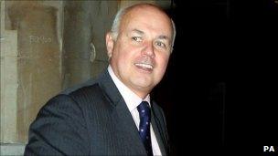 Work and Pensions Secretary Iain Duncan Smith