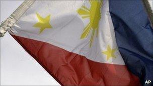 The Philippines flag 2010