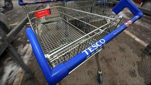 Tesco trolley