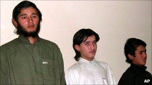 Alleged Uzbek militants in Pakistan [File photo]