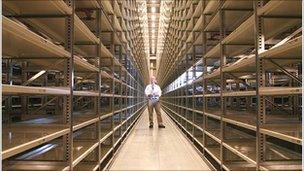 Bodleian warehouse