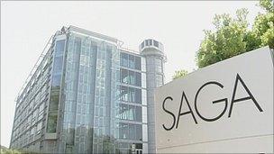 Saga Group headquarters in Folkestone, Kent