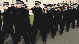 Police recruits generic