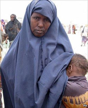 Woman and baby (Image: PA)