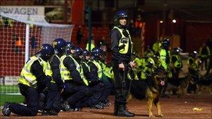 Riot police