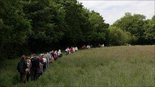 A guided walk through the Nant Fawr Meadows