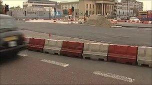 Elephant and Castle traffic junction