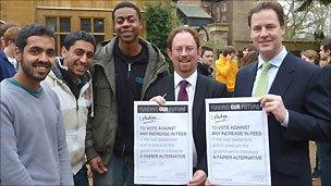 Nick Clegg and fees pledge