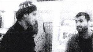 A security service image of two of the bombers, taken 17 months before the attacks