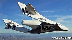 Drop test (Virgin Galactic)