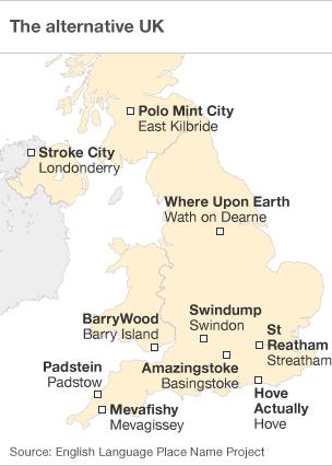 Map of UK