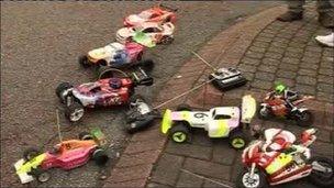 Radio controlled cars and bikes