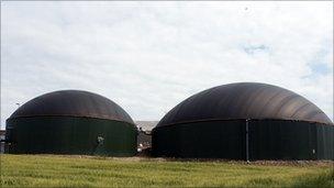 Biogas plants