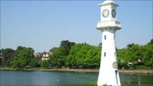 Roath Park lake